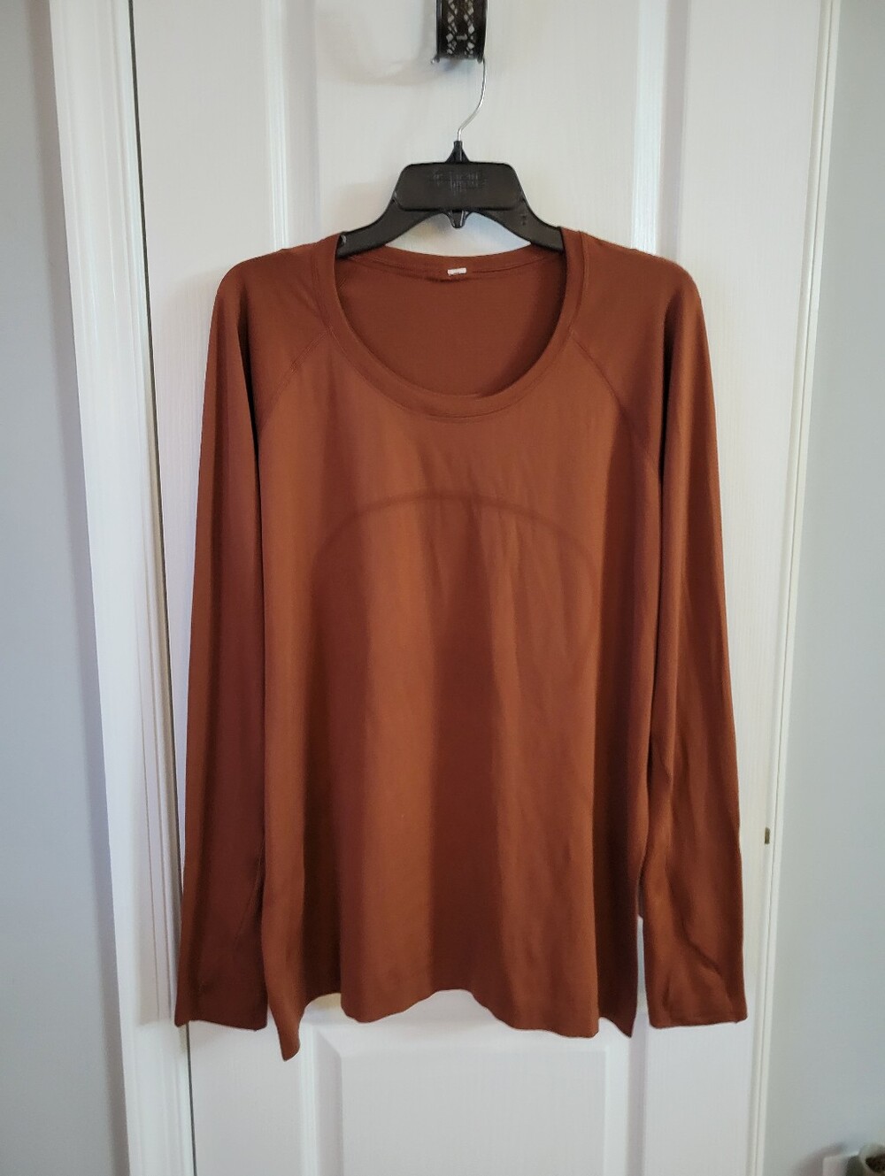 Lululemon Swiftly Tech Long Sleeve Shirt 2.0 Dark Terracotta Size 18